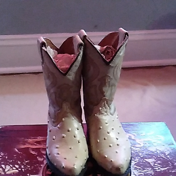 El Alacran De Durango Western Kids Cowboy Boots Original Used Once - Picture 2 of 3